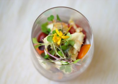 Natuhuerto Vaso postre con microgreens