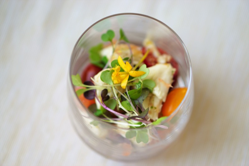 Natuhuerto Vaso postre con microgreens