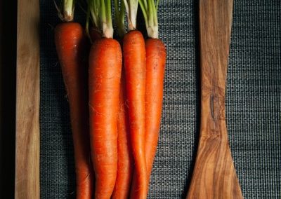 Natuhuerto Zanahorias en la mesa