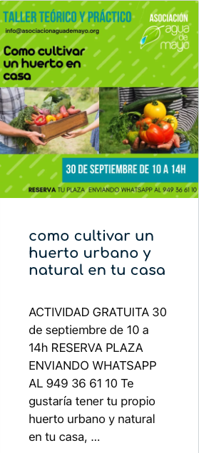 COMO CULTIVAR UN HUERTO URBANO Y NATURAL EN TU CASA